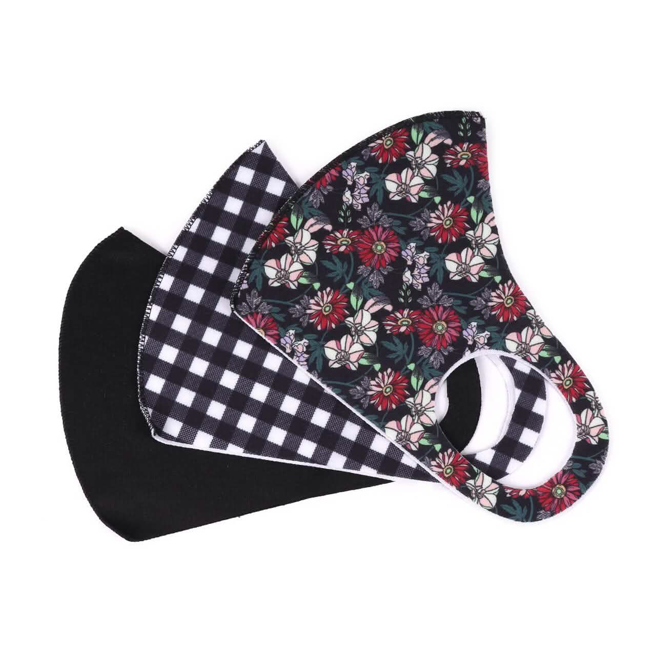 3-Pack: Washable Masks Face Masks & PPE Set 4 - DailySale