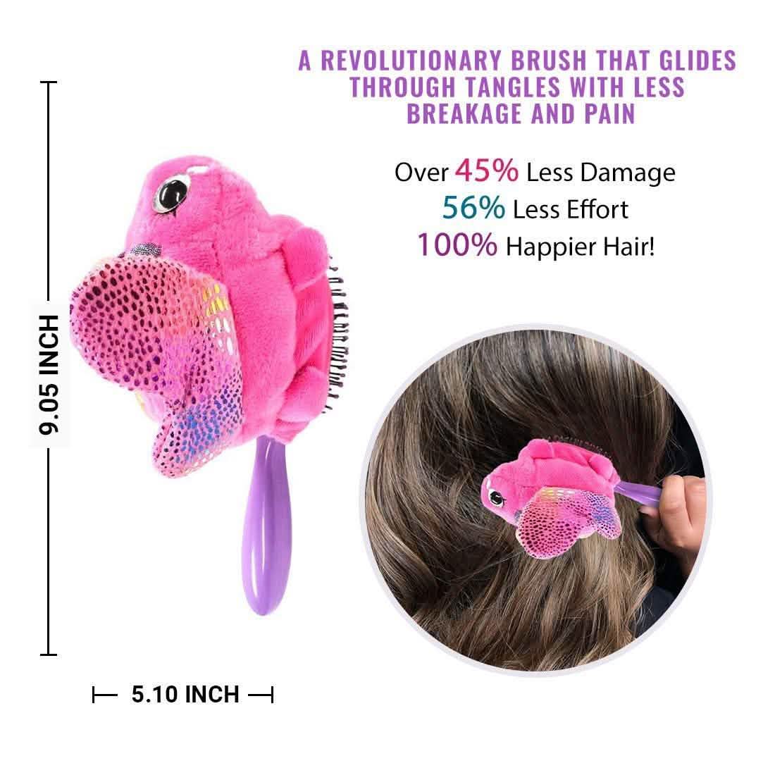 3-Pack: Wet Brush Plush Kid's Detangler with Soft IntelliFlex Bristles for All Hair Types Beauty & Personal Care - DailySale