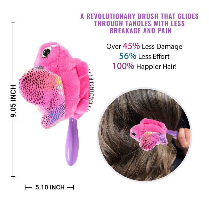3-Pack: Wet Brush Plush Kid's Detangler with Soft IntelliFlex Bristles for All Hair Types Beauty & Personal Care - DailySale