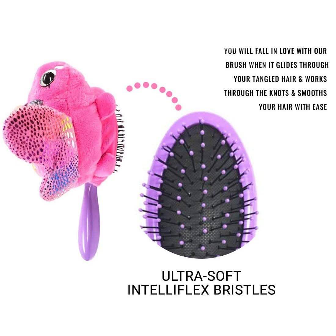 3-Pack: Wet Brush Plush Kid's Detangler with Soft IntelliFlex Bristles for All Hair Types Beauty & Personal Care - DailySale