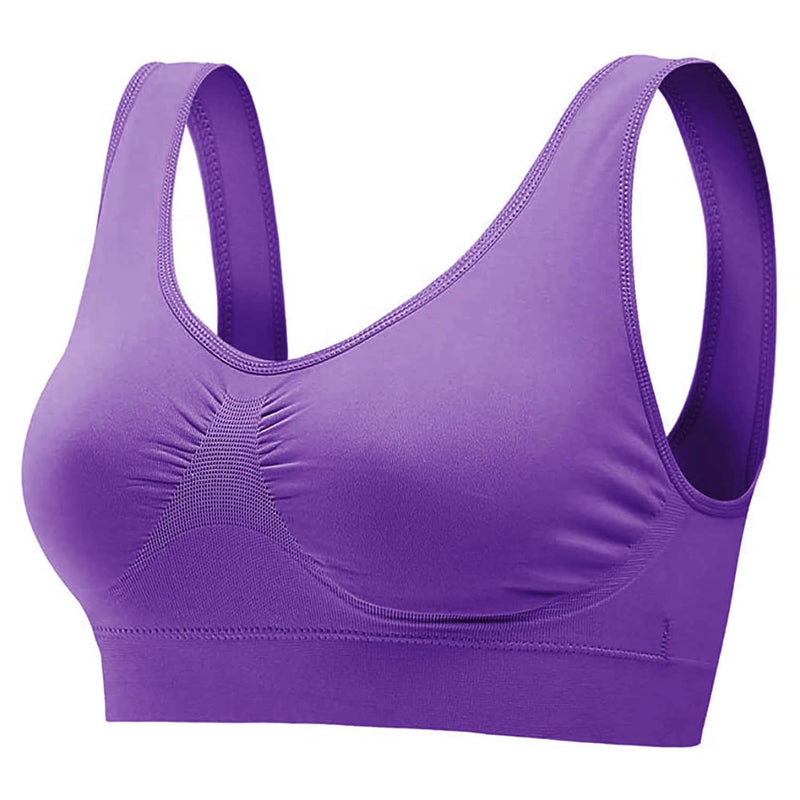 3-Pack: Women Seamless Wire-free Bra for Fitness Workout Women's Lingerie - DailySale
