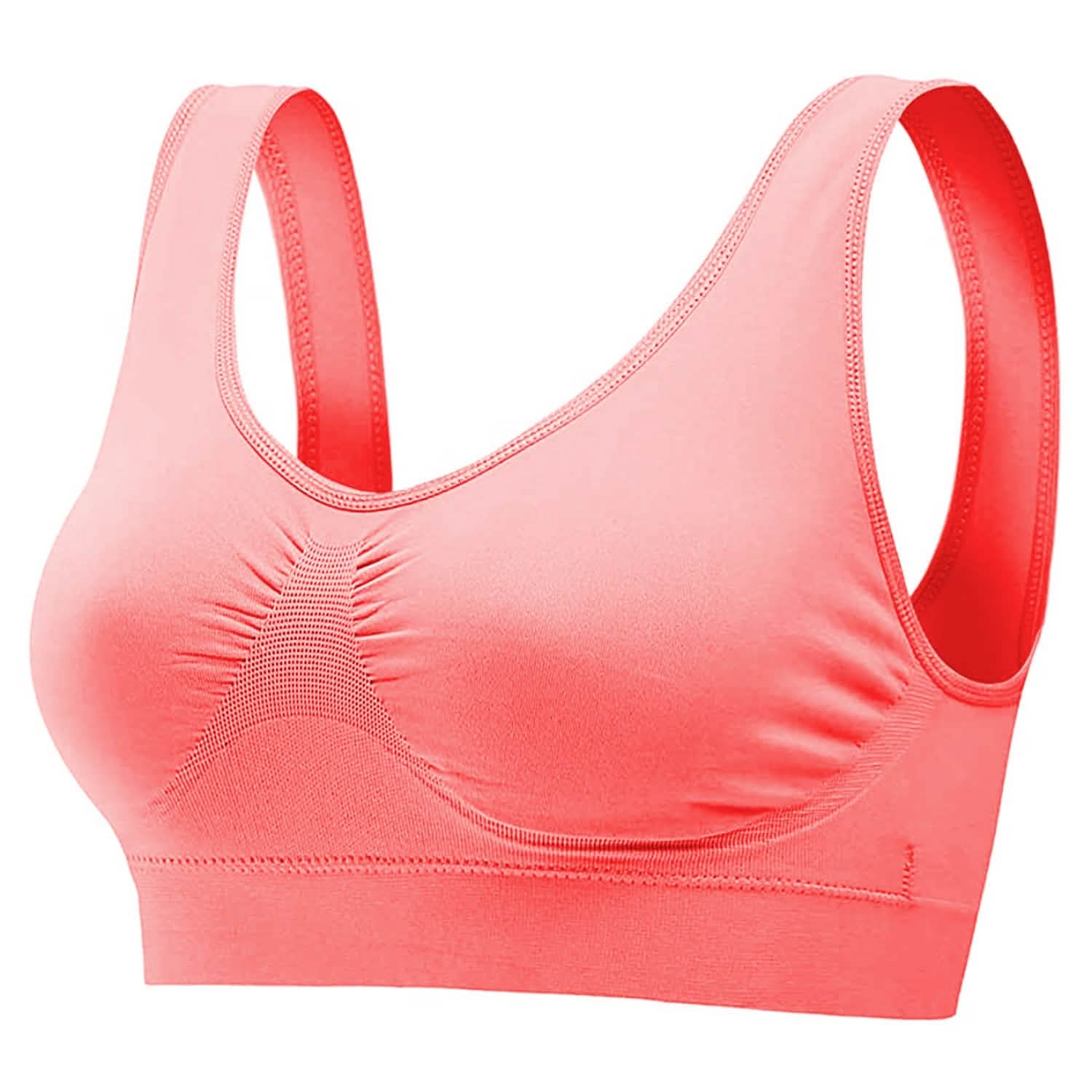 3-Pack: Women Seamless Wire-free Bra for Fitness Workout Women's Lingerie - DailySale