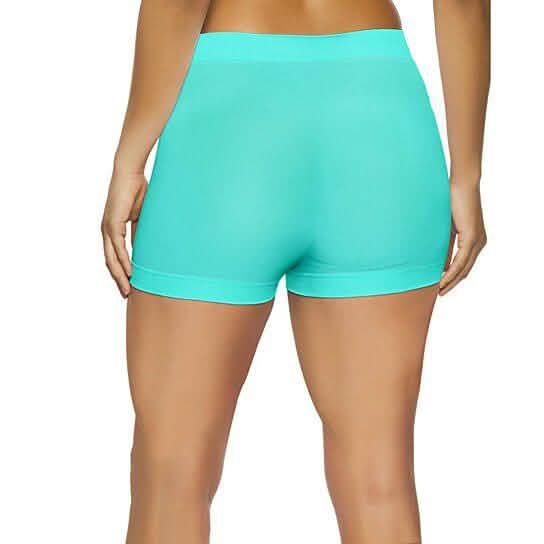3-Pack: Women's 12" Seamless Leggings Biker Shorts Women's Clothing - DailySale