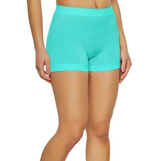 3-Pack: Women's 12" Seamless Leggings Biker Shorts Women's Clothing - DailySale