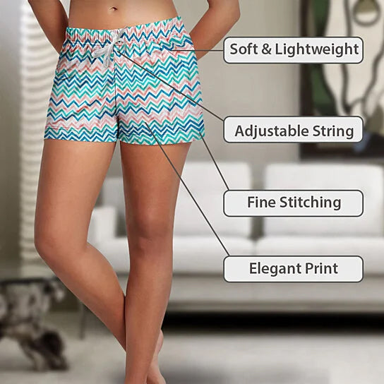3-Pack: Women's Comfy Lounge Bottom Pajama Shorts with Drawstring Women's Loungewear - DailySale
