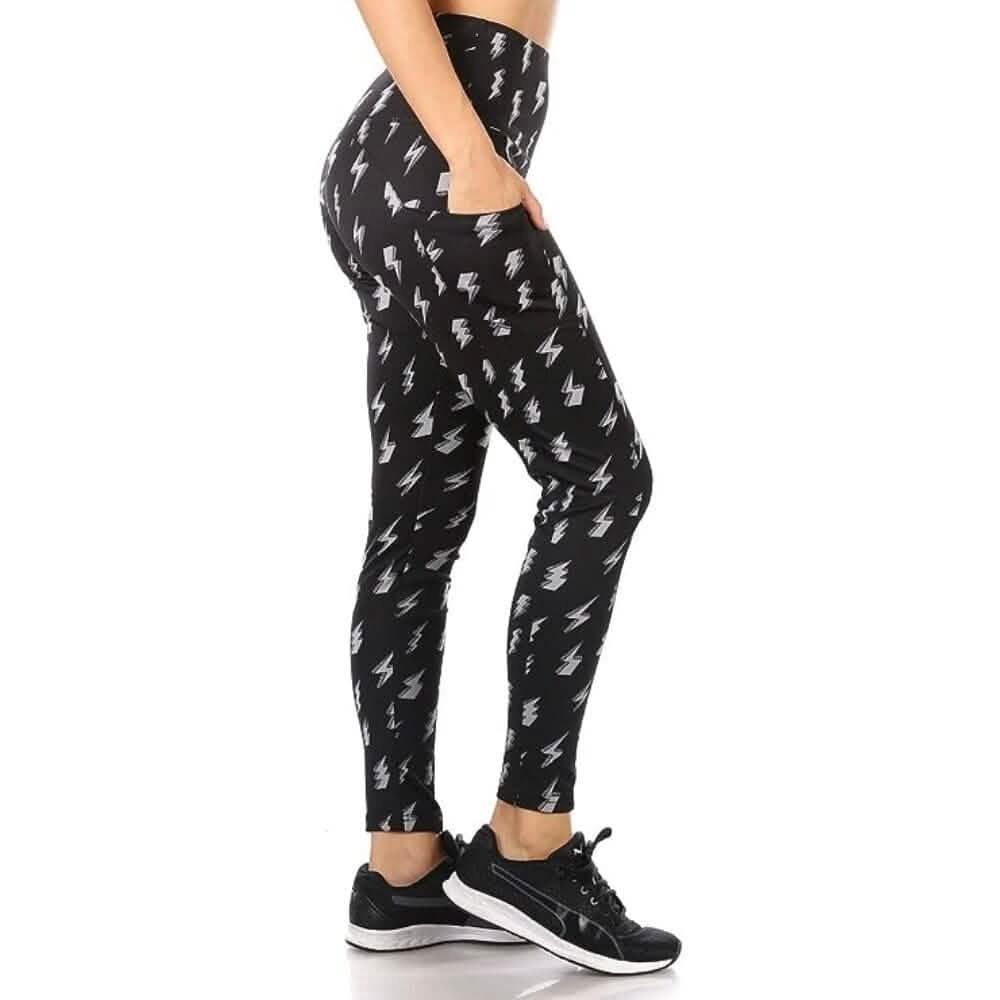 3 Pack: Women's Tummy Control Active Leggings with Side Pockets Women's Bottoms - DailySale