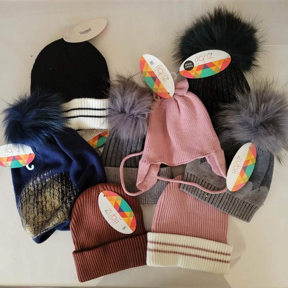 3-Pack: Zubii Kids Winter Stretch Knit Beanie Hats Kids' Clothing - DailySale
