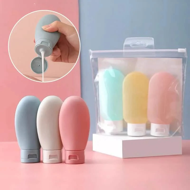 3-Piece: 60ml Leakproof Travel Bottle Set Beauty & Personal Care - DailySale