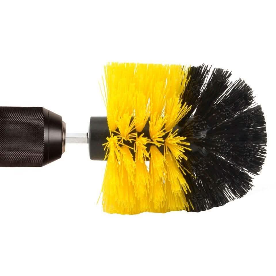 3-Piece: All Purpose Power Scrubber Drill Cleaning Brush Kit Home Essentials - DailySale