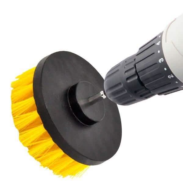 3-Piece: All Purpose Power Scrubber Drill Cleaning Brush Kit Home Essentials - DailySale