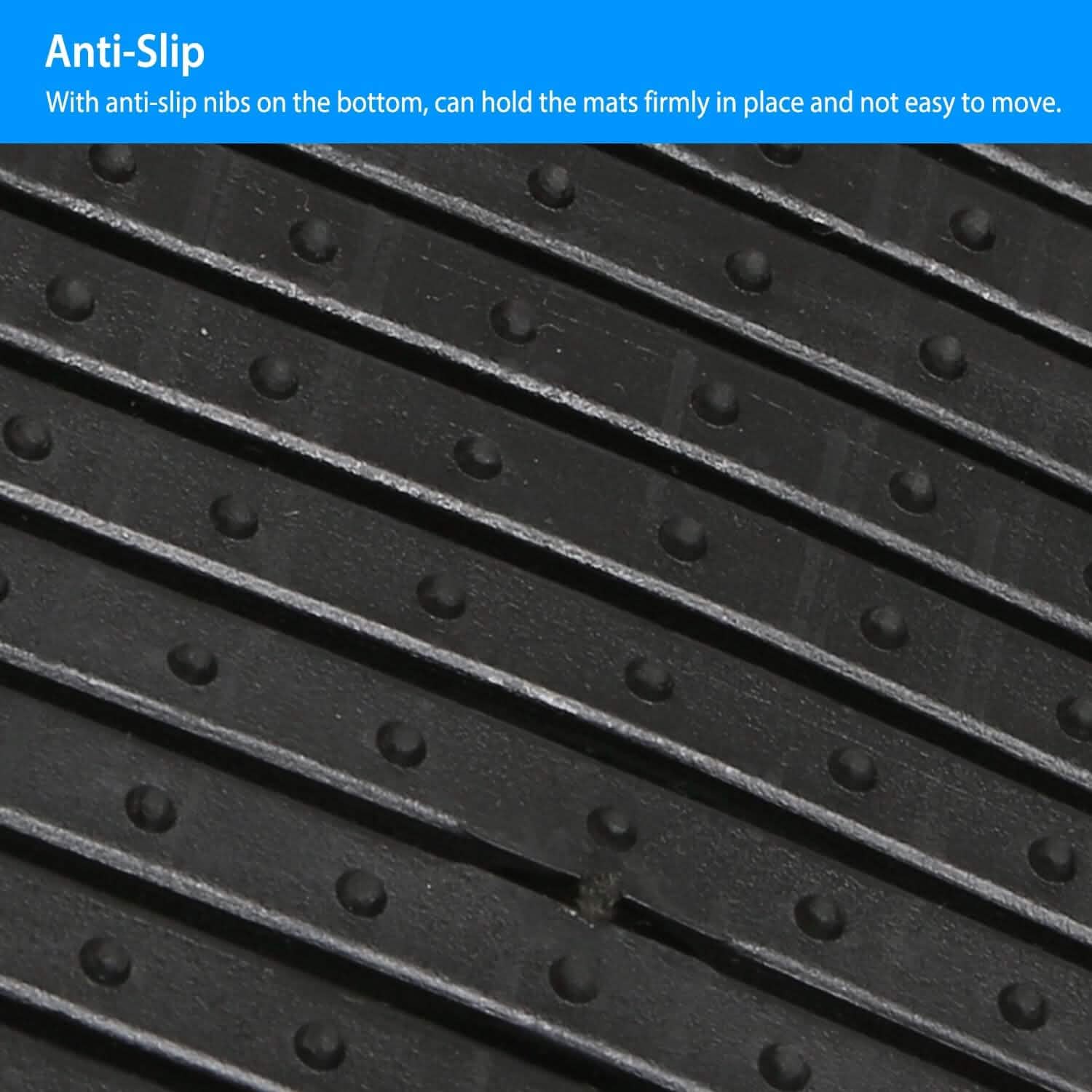 3-Piece: Automotive Floor Mats Set Automotive - DailySale