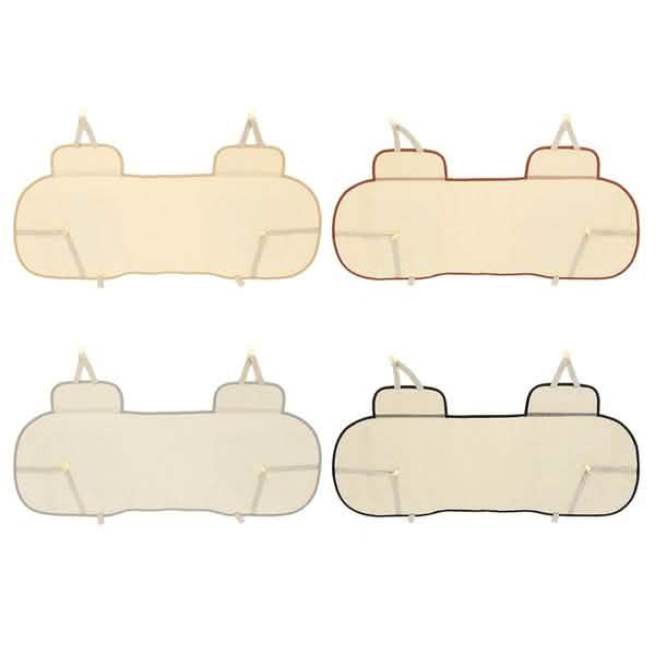 3-Piece: Breathable Bamboo PU Leather Car Seat Cover Automotive - DailySale