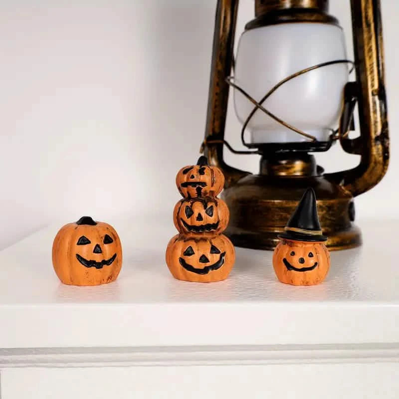 3-Piece: Halloween Pumpkin Decorations Holiday Decor & Apparel - DailySale