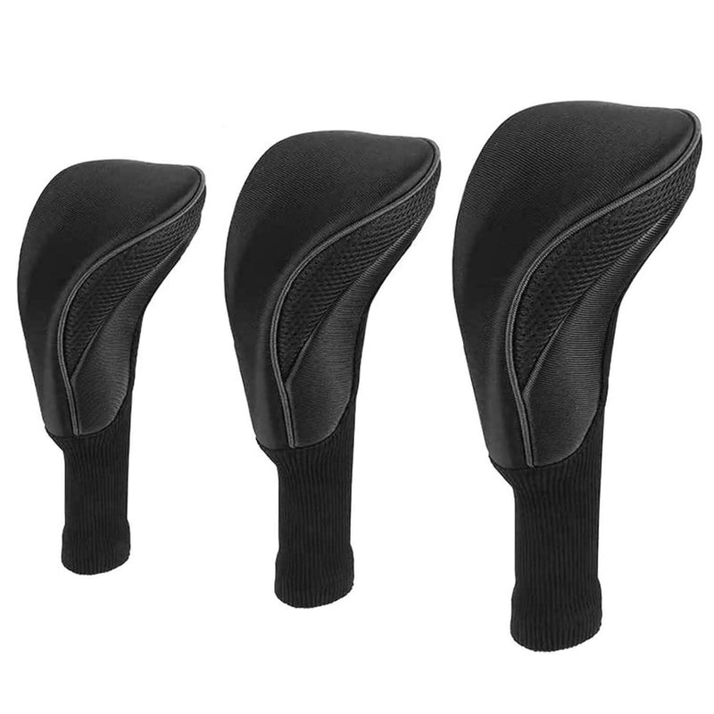 3-Piece: Long Neck Mesh Golf Club Head Cover Sports & Outdoors - DailySale