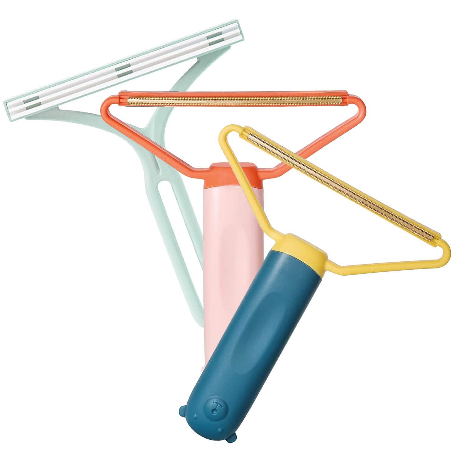 3-Piece: Portable Reusable Double Side Lint Remover Household Appliances - DailySale