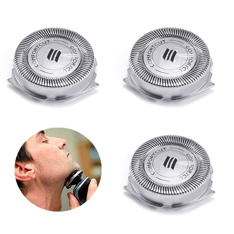 3-Piece: Replacement Shaver Heads for Norelco Philips SH50 Men's Grooming - DailySale
