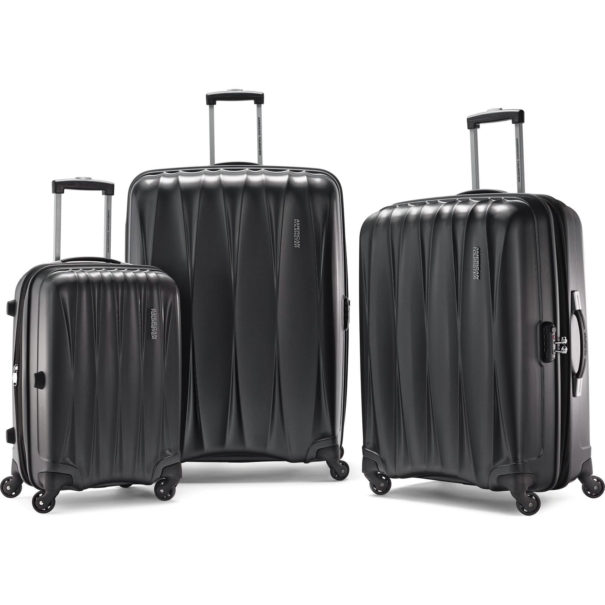 3-Piece Set: Arona Premium Hardside Spinner Luggage Set Bags & Travel - DailySale