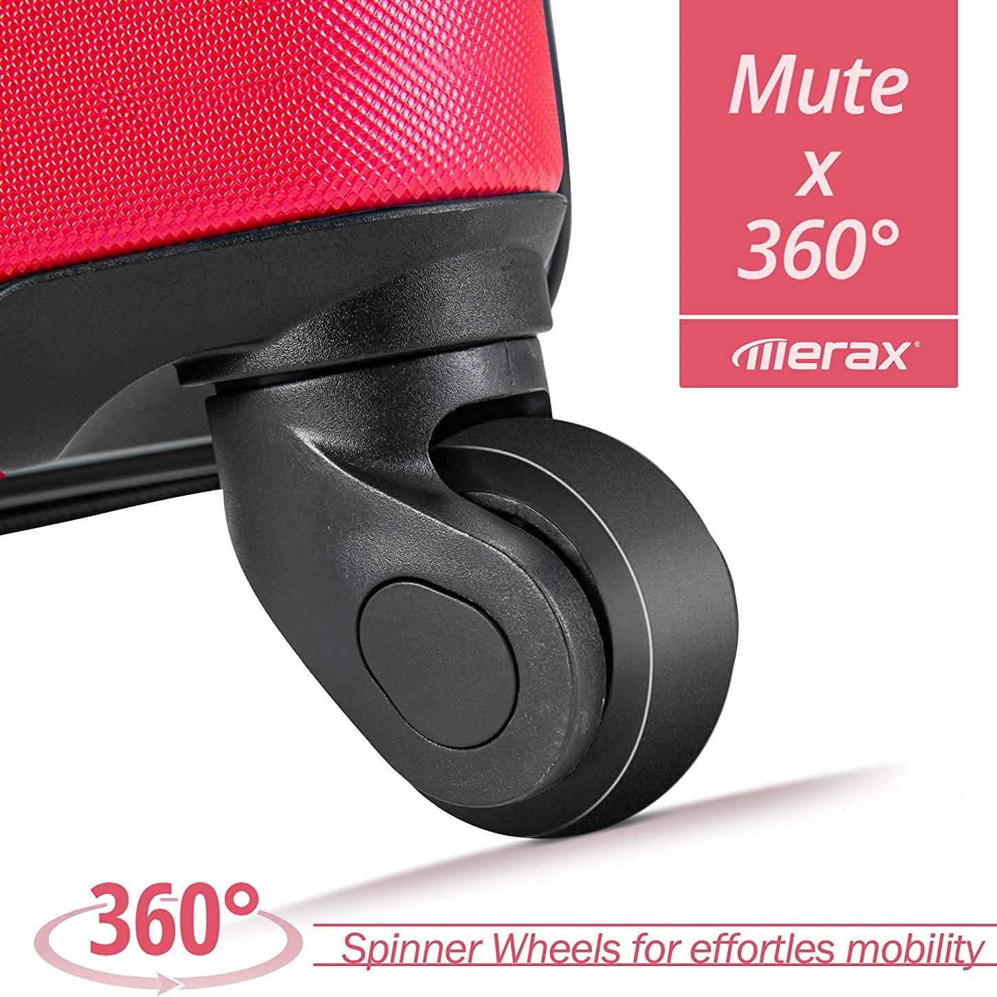 3-Piece Set: Lightweight Hard Luggage with Swivel Wheels and TSA Lock Bags & Travel - DailySale