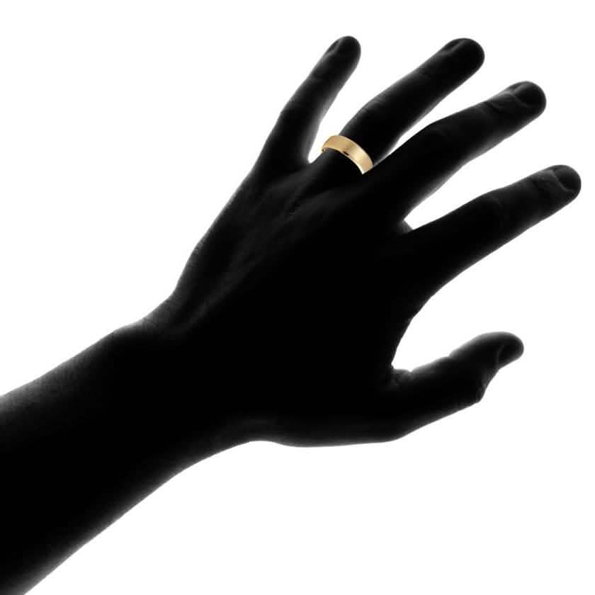 3-Piece Set: Men's Stainless Steel Comfort Fit Wedding Band Ring - Assorted Sizes Men's Apparel - DailySale