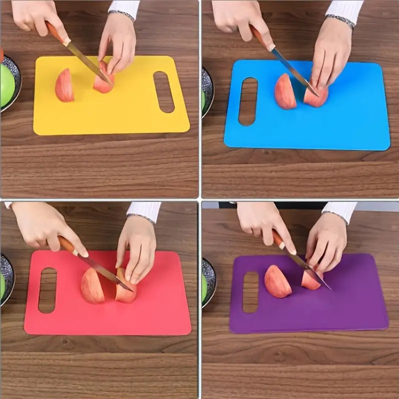 3-Piece Set: Plastic Cutting Board Foods Classification Boards Kitchen Tools & Gadgets - DailySale