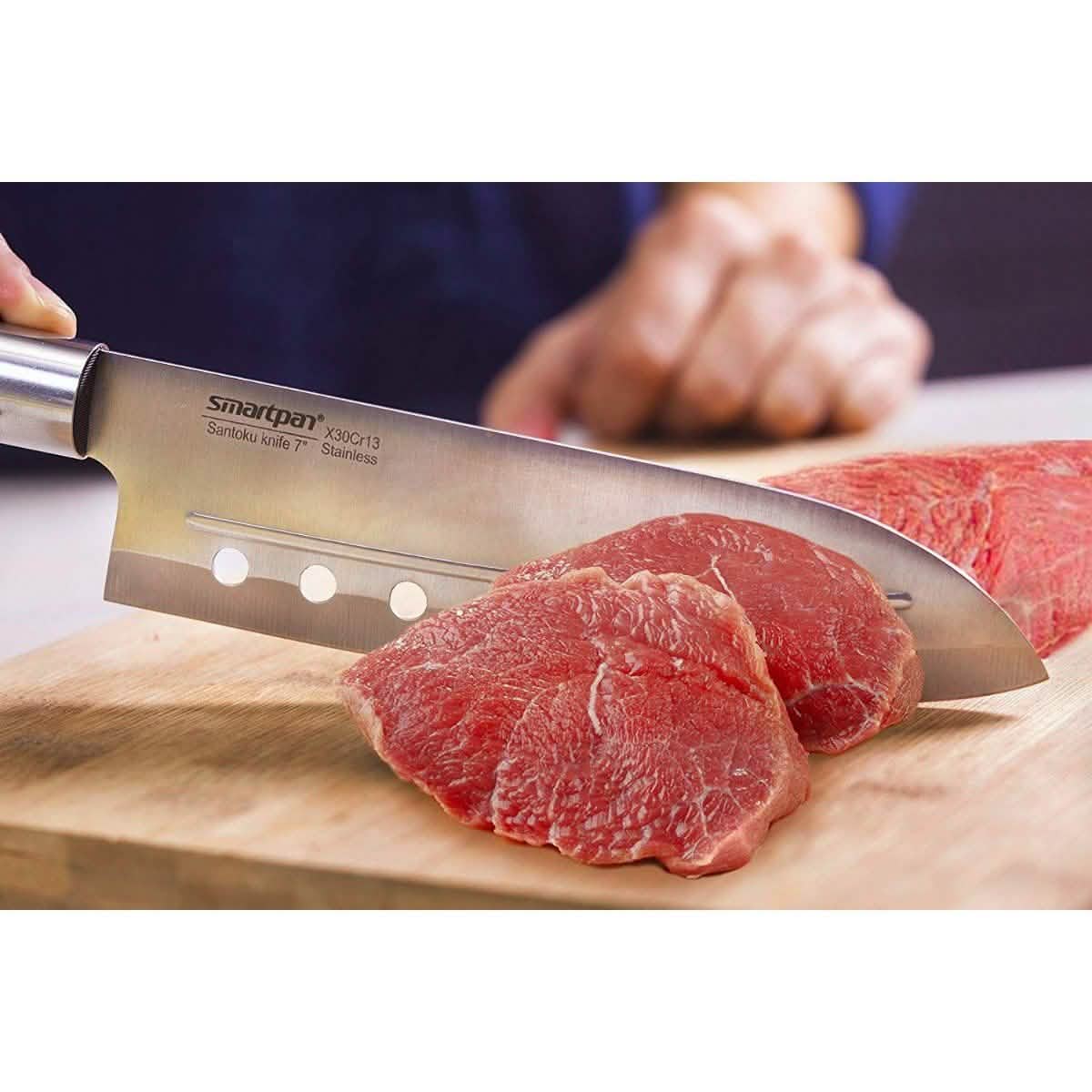 3-Piece Set: Smart Pan Stainless Steel Kitchen Knives Kitchen Essentials - DailySale