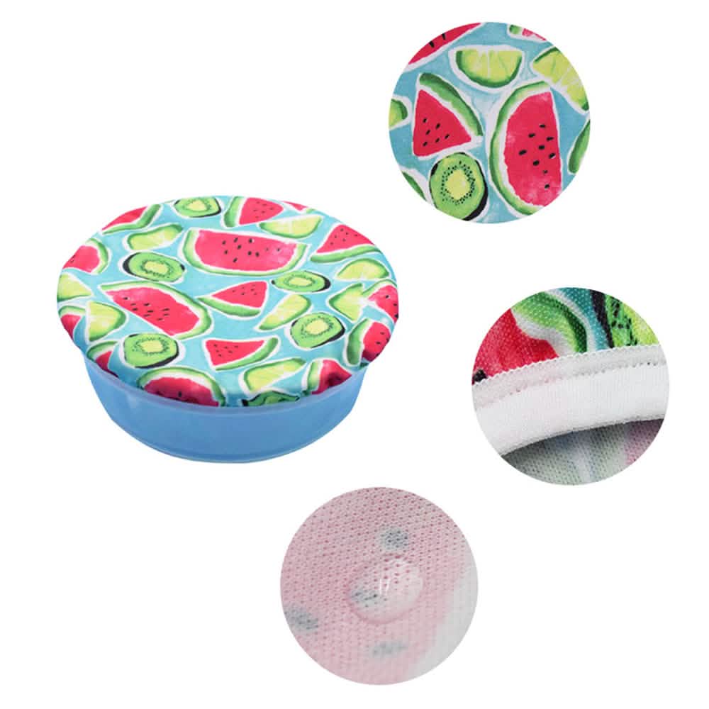 3-Piece: Stretchable Bowl Covers Kitchen Storage - DailySale