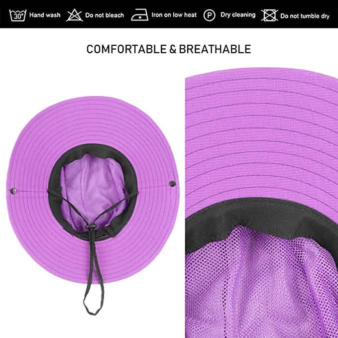 3-Piece: Women's Ponytail Wide Brim Sun Hat Women's Shoes & Accessories - DailySale