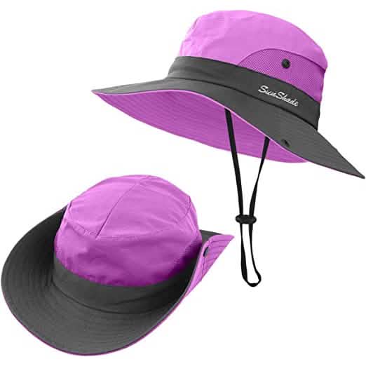 3-Piece: Women's Ponytail Wide Brim Sun Hat Women's Shoes & Accessories - DailySale