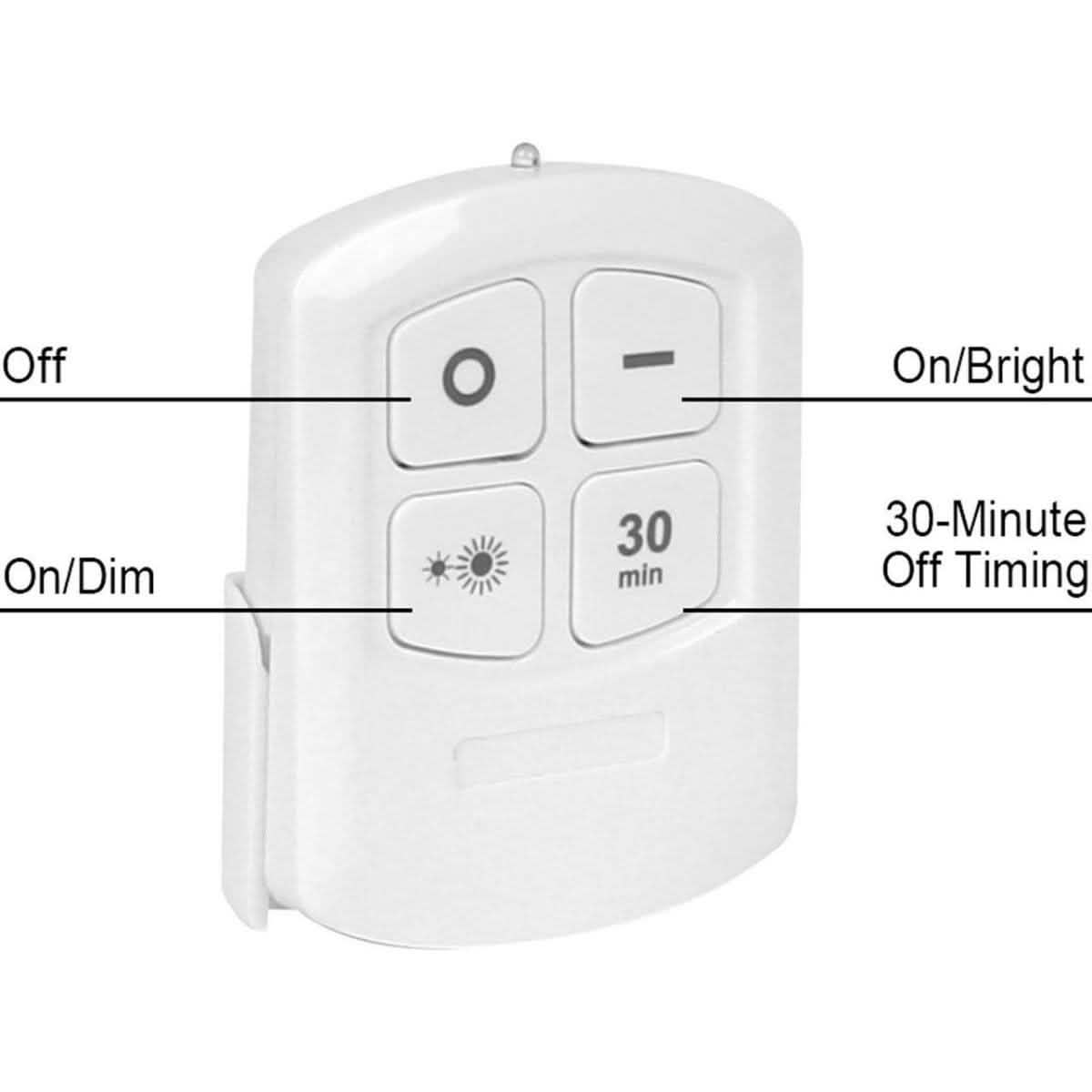 3-Pieces: LED Night Cordless Battery Powered Home Lighting - DailySale