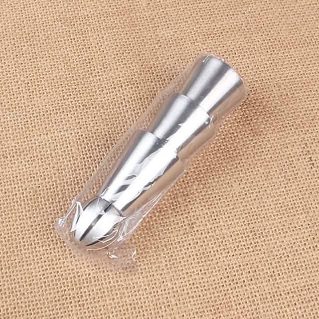3-Pieces: Russian Stainless Steel Tips Tulip Sphere Whip Cream Buttercream Icing Piping Nozzles Kitchen & Dining - DailySale