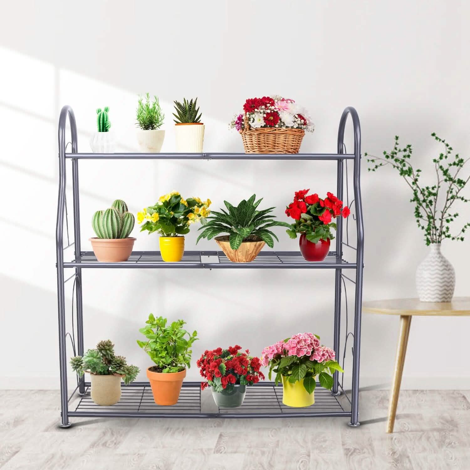 3-Tier Plant Stand Shelf Display Rack Garden & Patio - DailySale