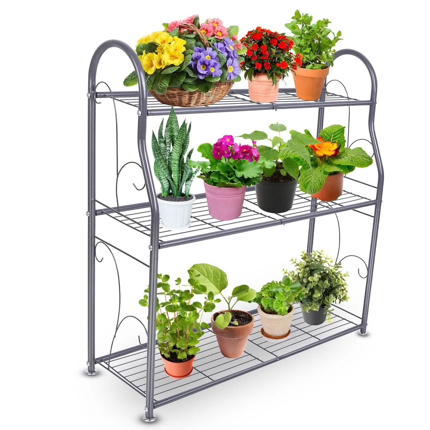 3-Tier Plant Stand Shelf Display Rack Garden & Patio - DailySale