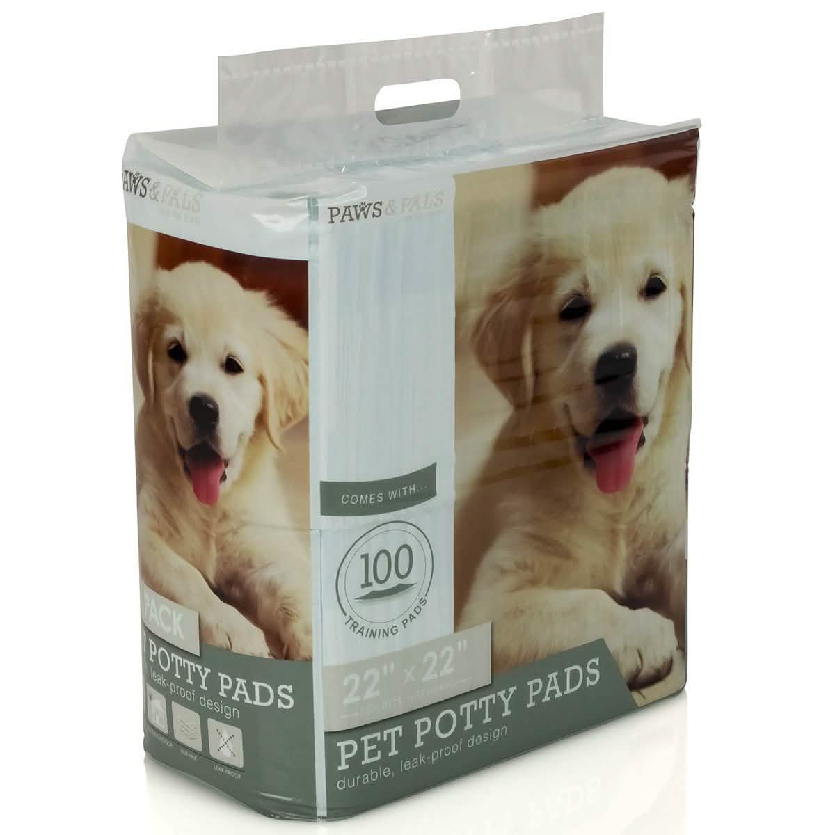 30-Pack: Paws & Pals Puppy Pee Pads Potty Training Leak-Proof Pet Supplies - DailySale