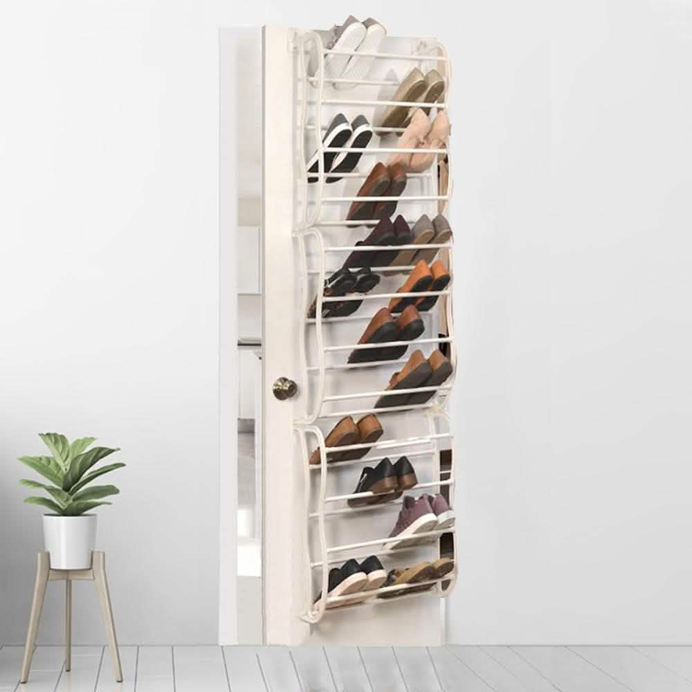 30-Pair: Over the Door Shoe Storage Rack Bed & Bath - DailySale