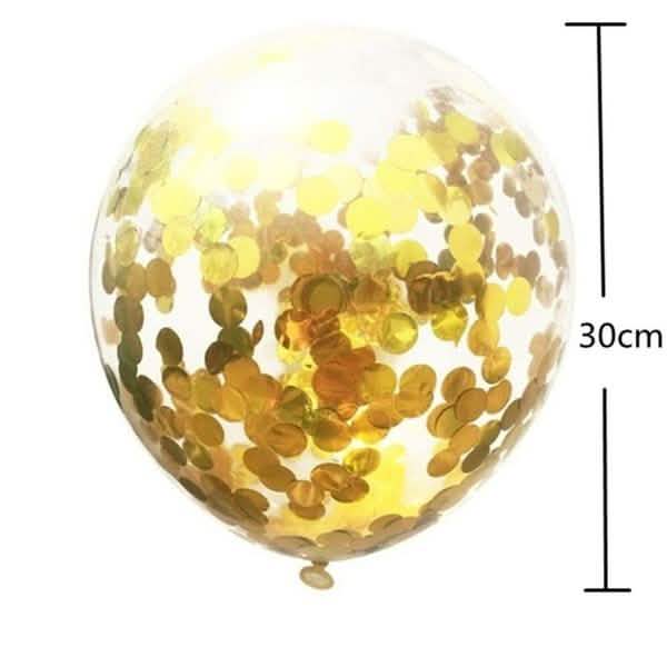 30-Pieces: Colorful Paper Latex Balloon Party Supplies Art & Craft Supplies - DailySale