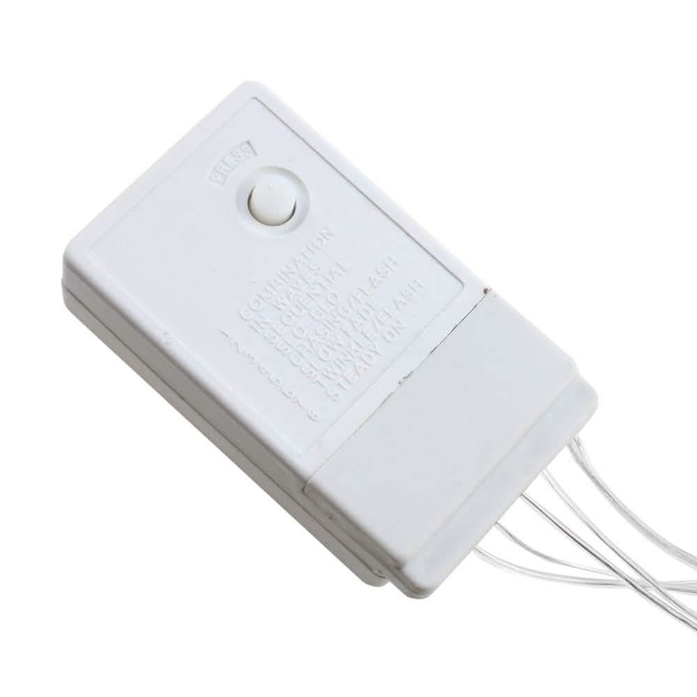 300 LED Blue Fairy String Light Curtain Light with Controller Lighting & Decor - DailySale