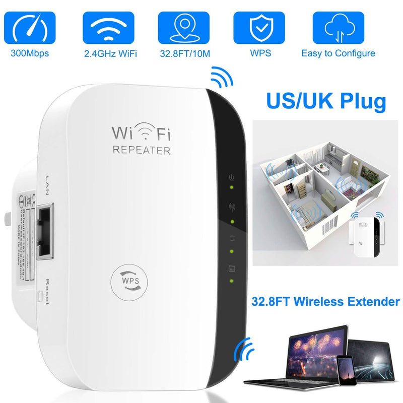 300 Mbps WiFi Repeater Computer Accessories - DailySale