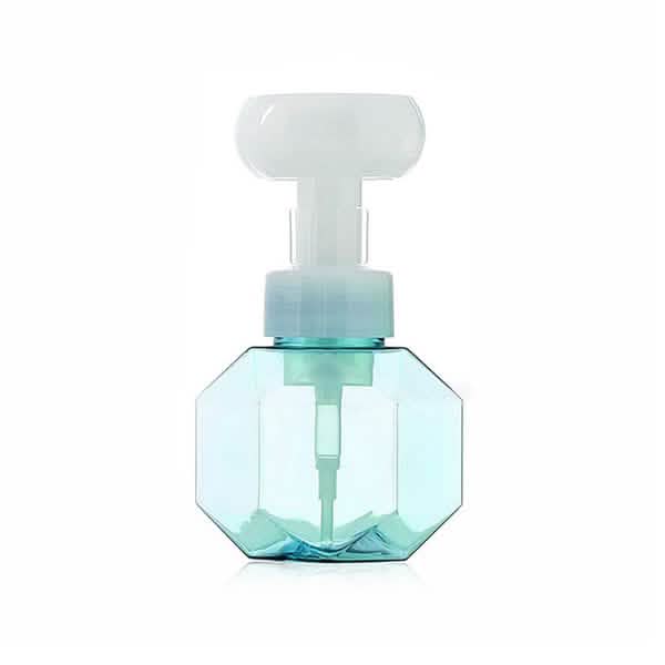 300 ML Flower Shape Liquid Soap Dispenser Bath Blue - DailySale