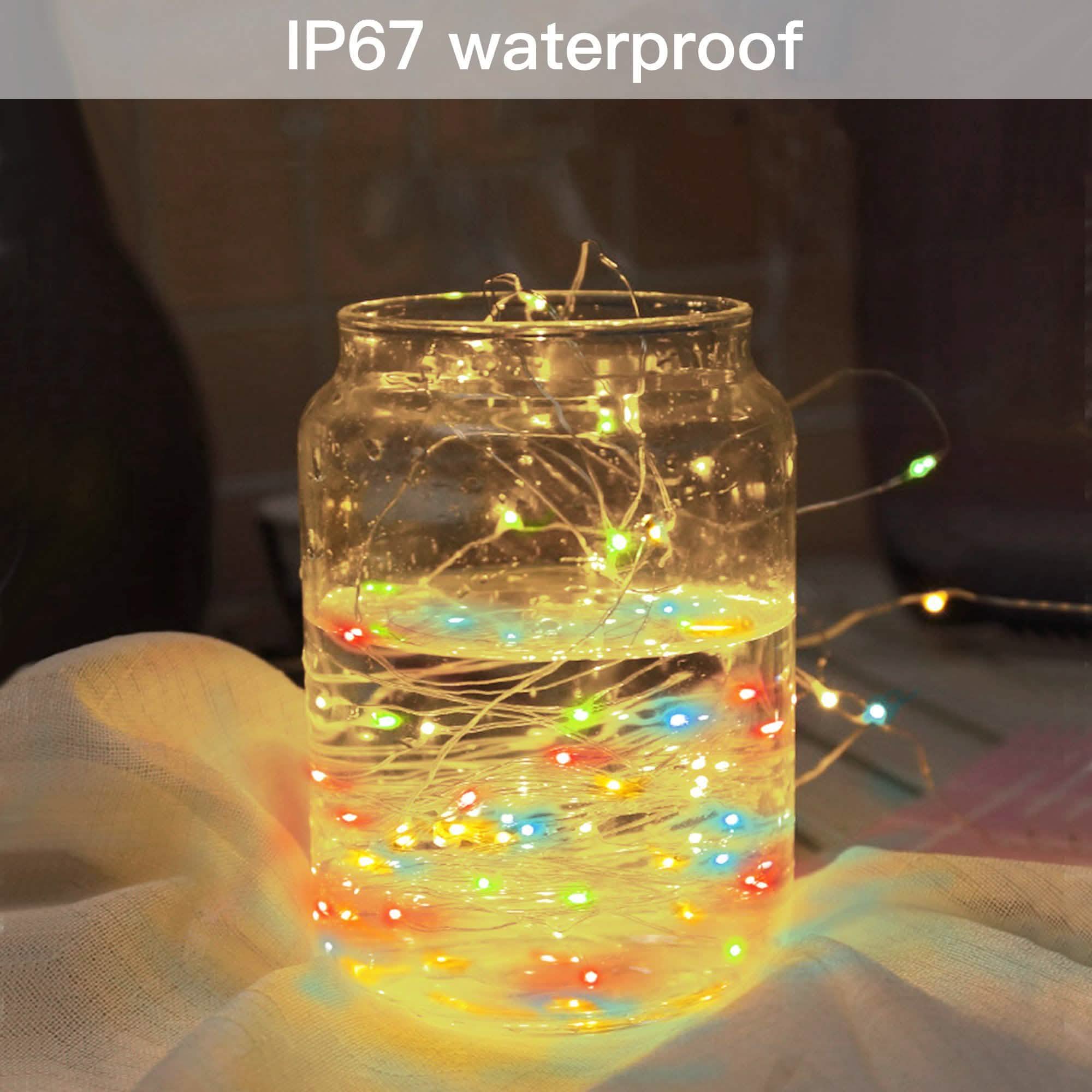300LED USB RGB Color Waterproof String Lights with Remote Control Lighting & Decor - DailySale