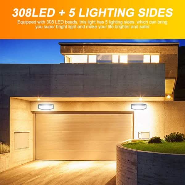 308 LED Solar Outdoor Lights Outdoor Lighting - DailySale