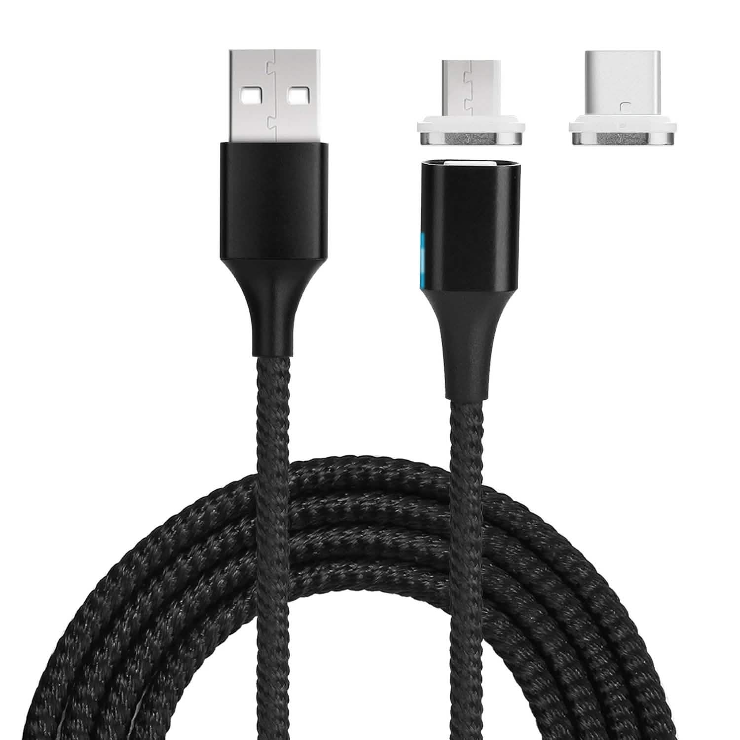 3.0A Magnetic Micro USB Android Interface Fast Charging Mobile Accessories - DailySale