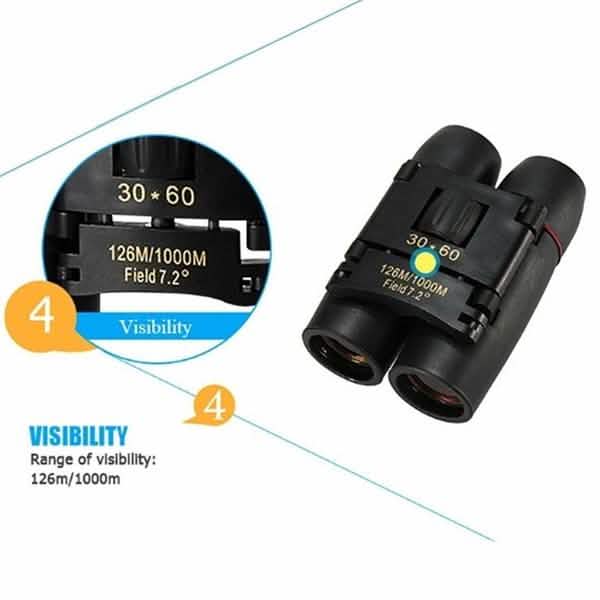 30x60 Military Folding Binoculars Telescope Sports & Outdoors - DailySale