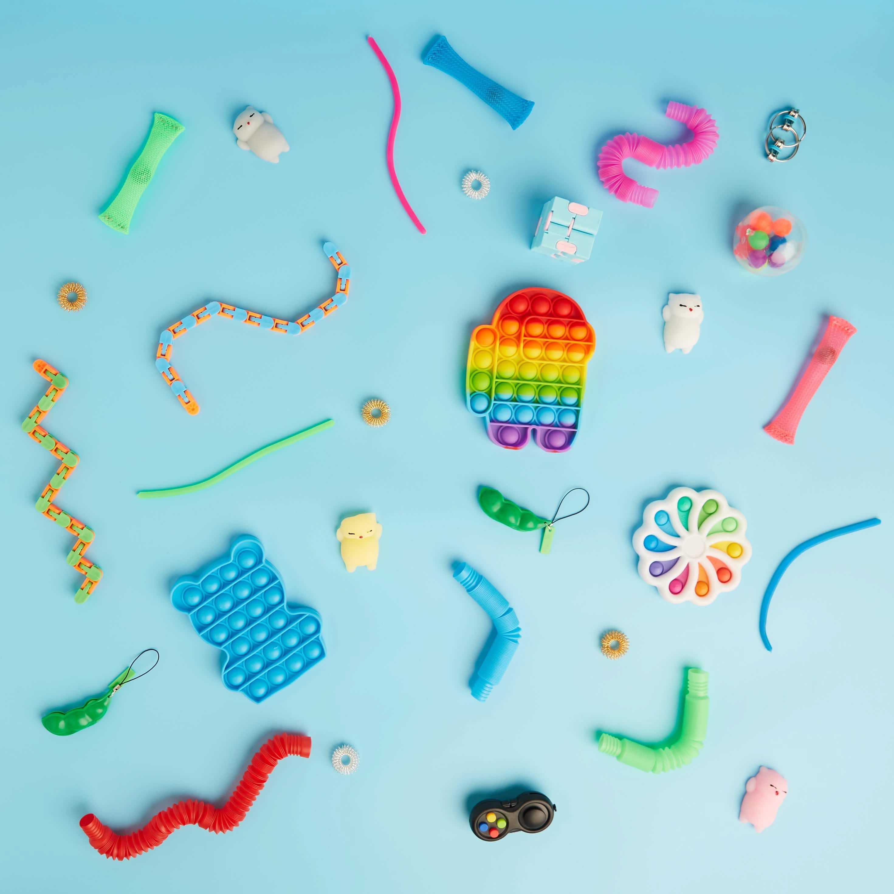 31-Piece: Fidget Sensory Toy Set - Stress Relief for Kids and Adults Toys & Games - DailySale