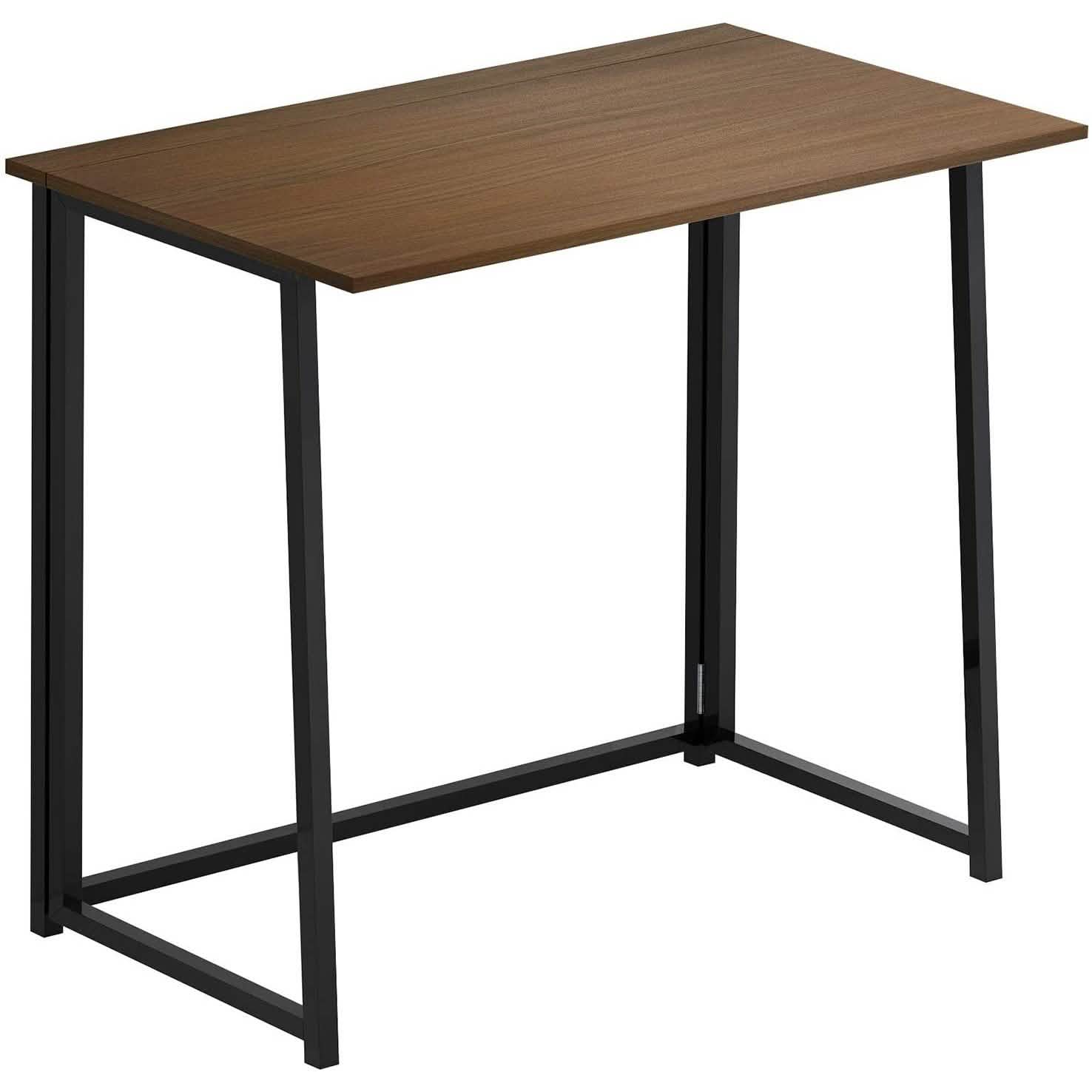 31.5" Small Desk No-Assembly Folding Computer Desk Computer Accessories - DailySale