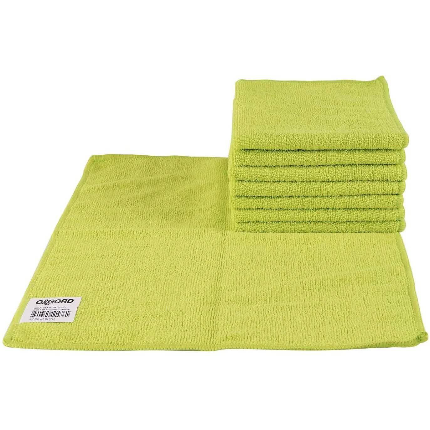 32-Pack: OxGord Microfiber Cleaning Cloth Automotive - DailySale