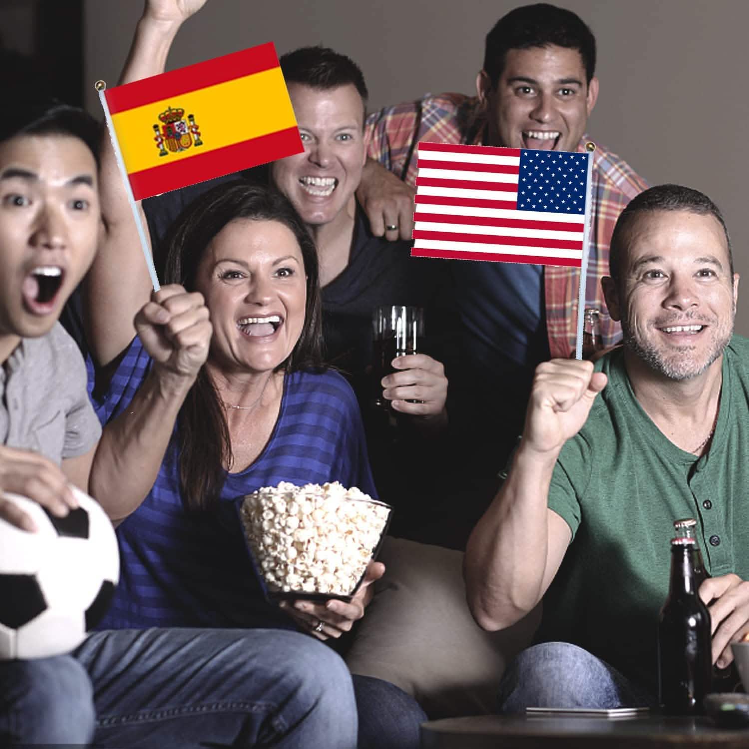 32-Pieces: World Cup 2022 Participating National Teams Flags Sports & Outdoors - DailySale