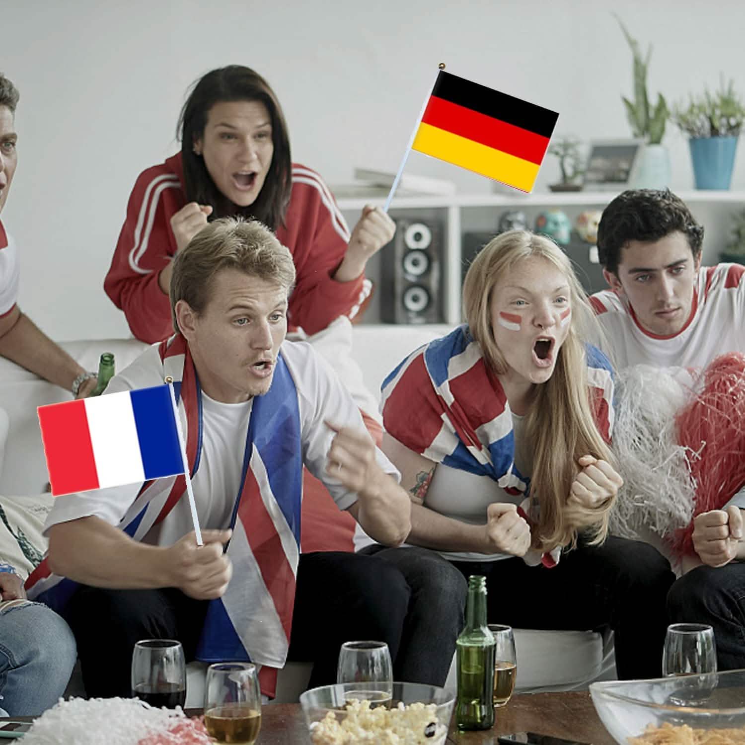 32-Pieces: World Cup 2022 Participating National Teams Flags Sports & Outdoors - DailySale