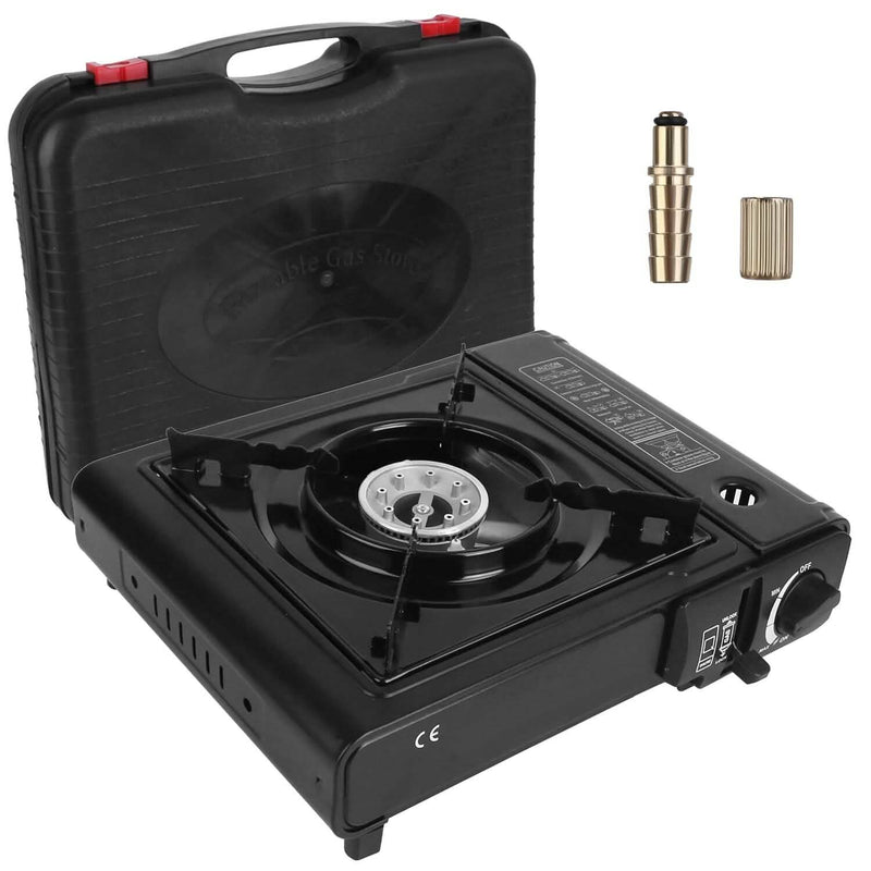3300W Portable Camping Stove Butane Canister Dual Fuel Burner Sports & Outdoors - DailySale