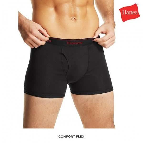 4-Pack: Hanes 100% Cotton Boxer Briefs - Size: Small - DailySale, Inc