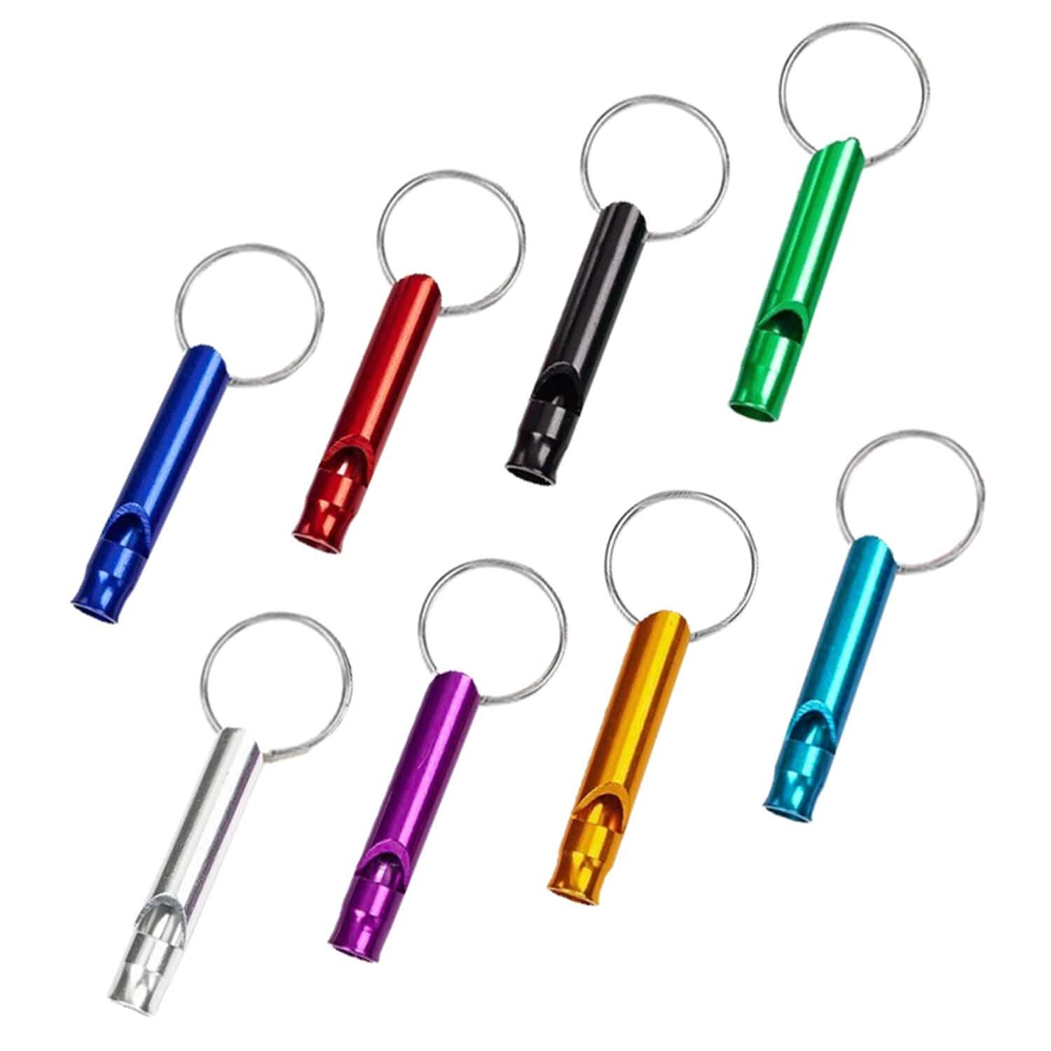 35-Pieces: Emergency Whistle Extra Loud with Key Chain Ring Sports & Outdoors - DailySale